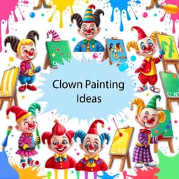 Clown Painting Ideas icon
