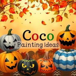 Coco Pumpkin Painting Ideas icon