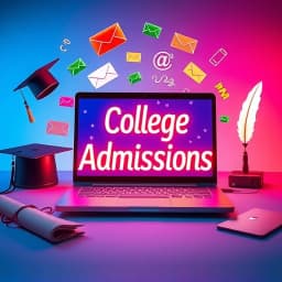 College Admissions Email Template icon