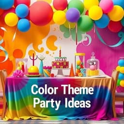 Color Theme Party Ideas icon