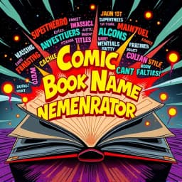 Comic Book Name Generator icon