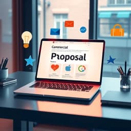 Commercial Proposal Email Template icon