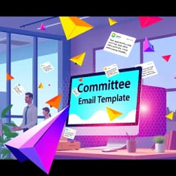 Committee Email Template icon