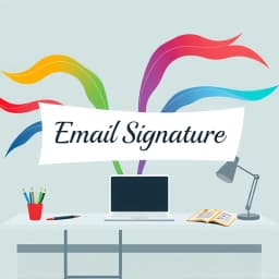 Company Email Signature Template icon