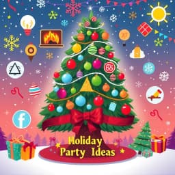 Company Holiday Party Ideas icon