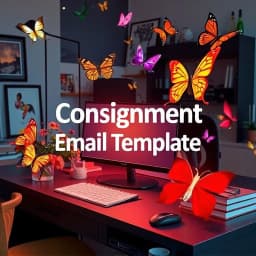 Consignment Email Template icon