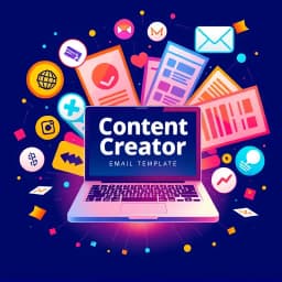 Content Creator Email Template icon
