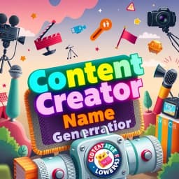 Content Creator Name Generator icon