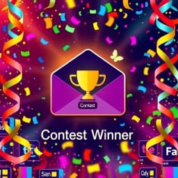 Contest Winner Email Template icon