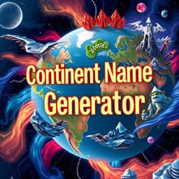 Continent Name Generator icon