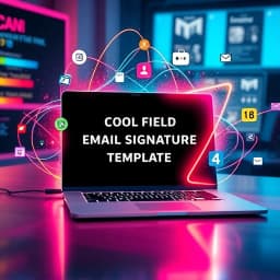Cool Email Signature Template icon
