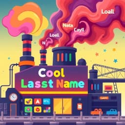 Cool Last Name Generator icon