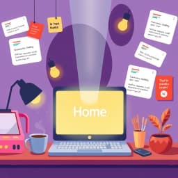 Coronavirus Work from Home Email Template icon