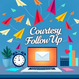Courtesy Follow Up Email Template icon