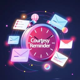 Courtesy Reminder Email Template icon