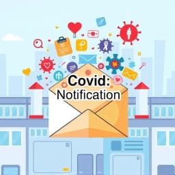 COVID Notification Email Template icon