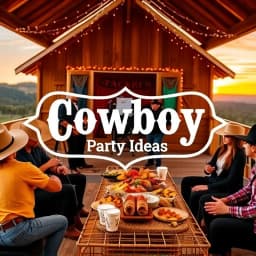 Cowboy Party Ideas for Adults icon