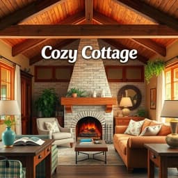 Cozy Cottage Interior Design icon