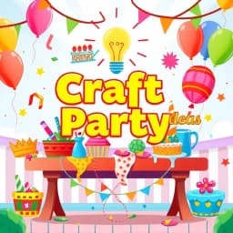 Craft Party Ideas icon