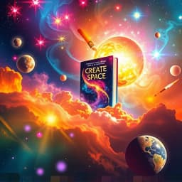 Create Space Book Cover Generator icon