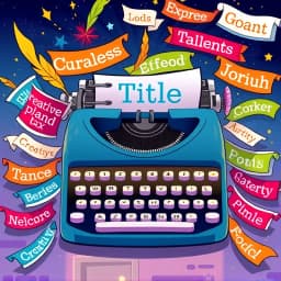 Creative Title Generator icon