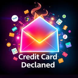 Credit Card Declined Email Template icon