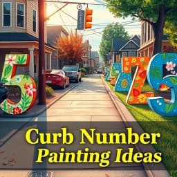 Curb Number Painting Ideas icon