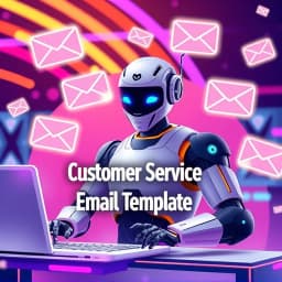 Customer Service Service Email Template icon