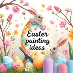 Cute Easter Painting Ideas icon