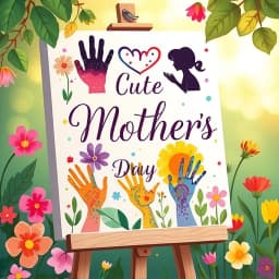 Cute Mother's Day Painting Ideas icon