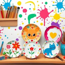 Cute Plate Painting Ideas icon