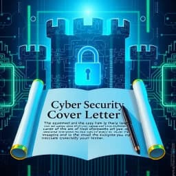 Cyber Security Cover Letter Generator icon