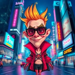 Cyberpunk Caricature Generator icon