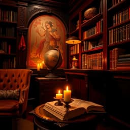 Dark Academia Interior Design icon