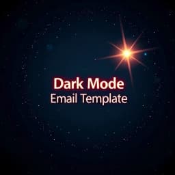 Dark Mode Email Template icon