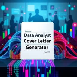 Data Analyst Cover Letter Generator icon