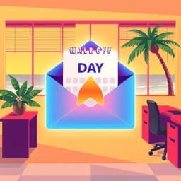 Day Off Email Template icon