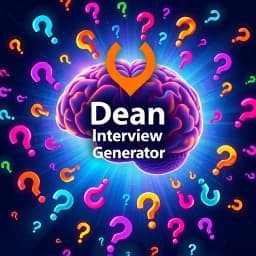 Dean Interview Question Generator icon