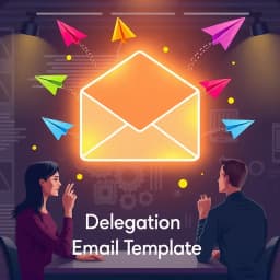 Delegation Email Template icon