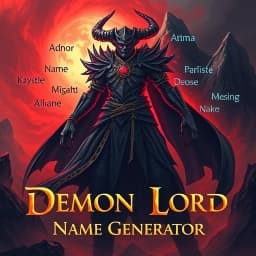 Demon Lord Name Generator icon