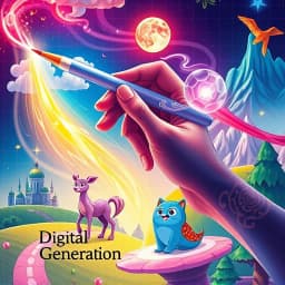 Digital Illustration Generator icon