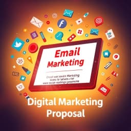 Digital Marketing Proposal Email Template icon