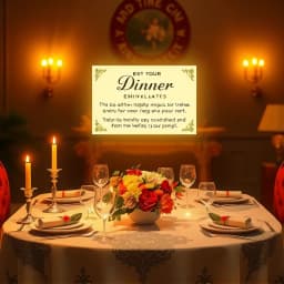 Dinner Invite Email Template icon