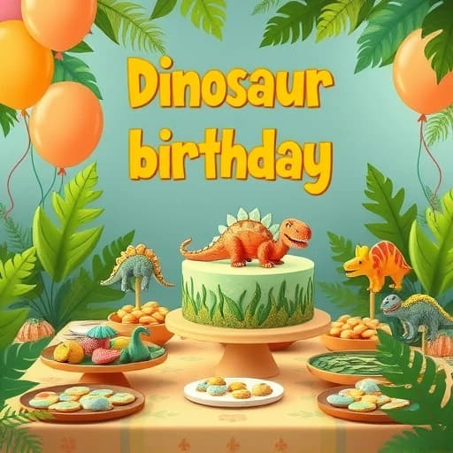 Dinosaur Birthday Party Food Ideas featured image