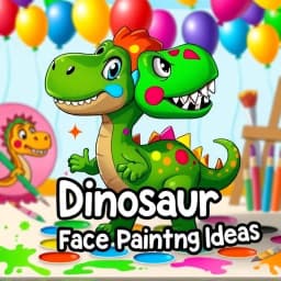 Dinosaur Face Painting Ideas icon