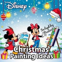 Disney Christmas Painting Ideas icon