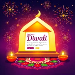 Diwali Email Template icon