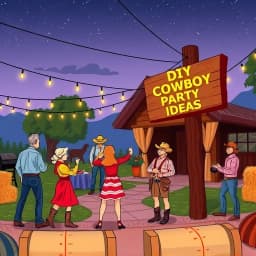DIY Cowboy Party Ideas for Adults icon
