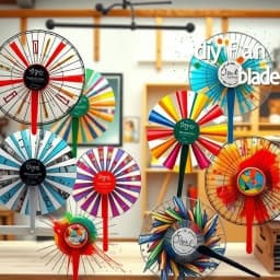 DIY Fan Blades Fan Painting Ideas icon