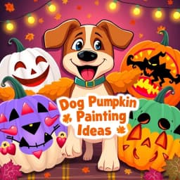 Dog Pumpkin Painting Ideas icon